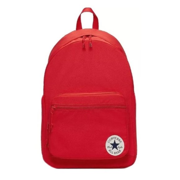 Converse Go2 Backpack Orange Laptop Unisex Pocket Zip 10017261-A05 - Picture 1 of 4